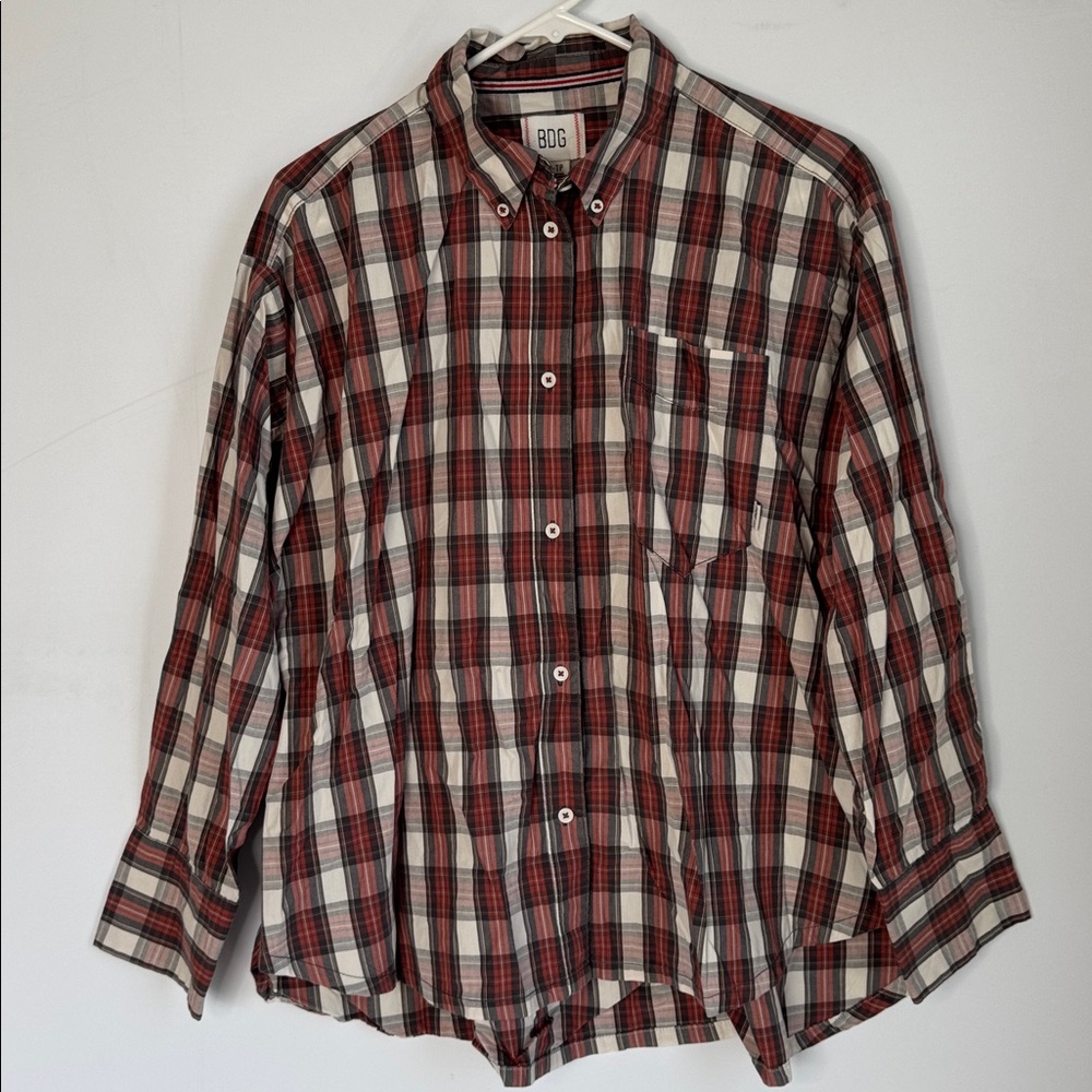 Urban Outfitters BDG Dad Button-Down Shirt Size XS - Picture 6 of 11